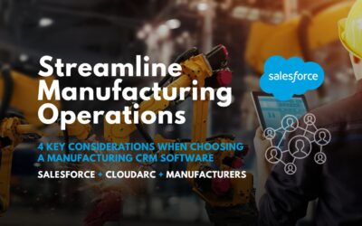 Streamline Manufacturing Operations: 4 Key Considerations When Choosing CRM Software